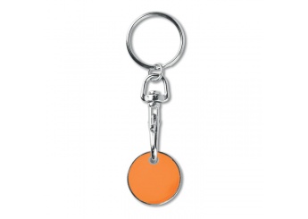 Porta-chaves com forma de moeda TOKENRING