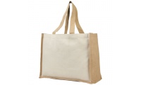 Saco Tote de compras de lona e yute de 340 g/m Varai