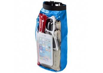 Saco impermevel de 2L com janela para telefone Tourist