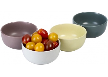 Conjunto de 4 tigelas multicor York