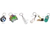 Porta-chaves moeda carrinho de compras