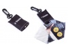 Porta-chaves bolso com camura de microfibra