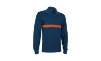 Polo Bicolor manga Comprida 220gr/m2 SERVER Adulto