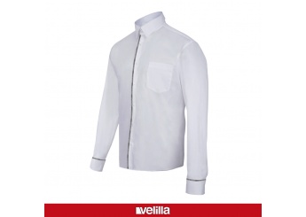 CAMISA STRETCH HOMEM BICOLOR