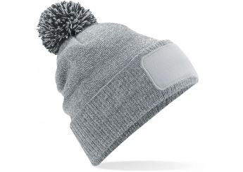 GORRO PATCH SNOWSTAR Heather Grey / Black