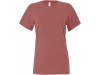 T-shirt com decote redondo Heather