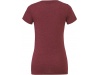 T-shirt de senhora com decote redondo Triblend