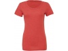 T-shirt de senhora com decote redondo Triblend