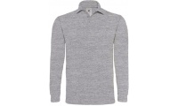 Polo piqu de manga comprida HEAVYMILL