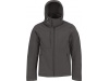 Casaco softshell de homem com capuz