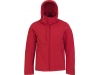 Casaco softshell de homem com capuz