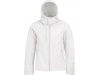 Casaco softshell de homem com capuz