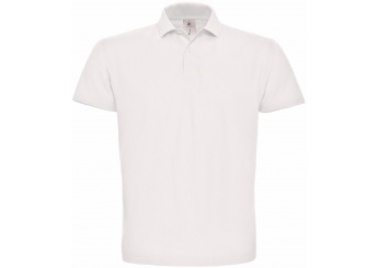 Polo piqu ID.001 Branco 3XL 4XL