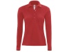 Polo piqu Safran de senhora de manga comprida SAFRAN LSL PURE WOMEN Cor