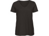 T-shirt Organic Inspire de senhora com decote em V Cores
