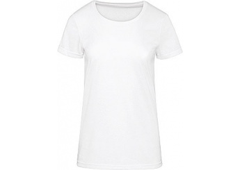 T-shirt de senhora Sublimation Branca