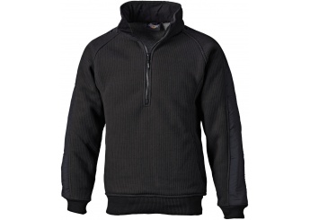 Camisola meio fecho com forro polar