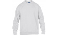 Sweatshirt de criana com decote redondo HEAVY BLEND Branco