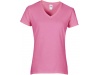 T-shirt de senhora Premium decote em V Premium Cotton Ladies V-Neck Cores
