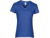 T-shirt de senhora Premium decote em V Premium Cotton Ladies V-Neck Cores