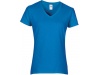 T-shirt de senhora Premium decote em V Premium Cotton Ladies V-Neck Cores
