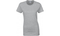 T-shirt de senhora de manga curta Heavy Cotton Sport Grey