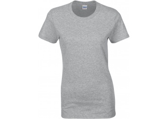 T-shirt de senhora de manga curta Heavy Cotton Sport Grey