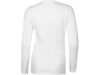 T-shirt de senhora de manga comprida Branca
