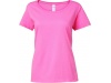 T-shirt de senhora com decote  barco Cores
