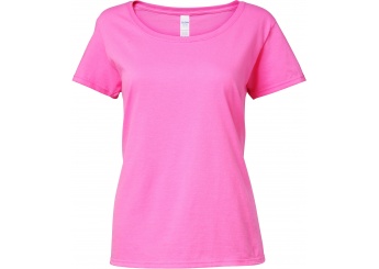 T-shirt de senhora com decote  barco Cores