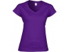 T-shirt de senhora com decote em V SOFT STYLE LADIES V-NECK Cores