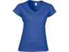 T-shirt de senhora com decote em V SOFT STYLE LADIES V-NECK Cores