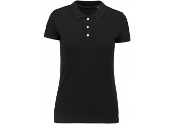 Polo de senhora de manga curta Supima