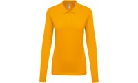 Polo piqu de senhora de manga comprida Cores