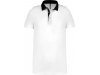 Polo de homem jersey bicolor