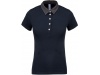 Polo de senhora jersey bicolor