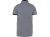 Polo mlange bicolor de homem