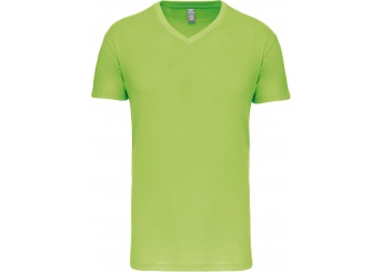 T-shirt BIO15 de homem decote V Cores 3XL 4XL 5XL