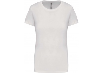 T-SHIRT DE SENHORA DE MANGA CURTA Branco