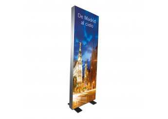 Quadro LED duas caras PLETA