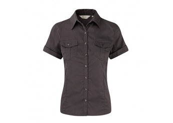 Camisa em Sarja com manga curta Women