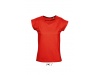 T-SHIRT DE GOLA REDONDA EM MALHA SLUB PARA SENHORA SCOOP