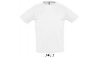 T-SHIRT COM MANGA RAGL BRANCA SPORTY