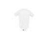 T-SHIRT COM MANGA RAGL BRANCA SPORTY
