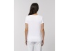 T-shirt manga de mulher curta unissexo Branca Jazzer
