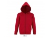 Sweatshirt com fecho e capuz STONE KIDS