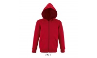 Sweatshirt com fecho e capuz STONE KIDS