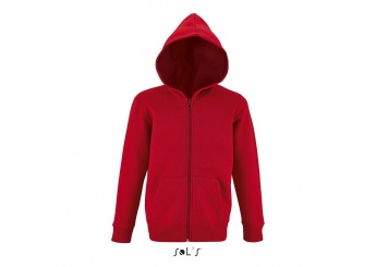 Sweatshirt com fecho e capuz STONE KIDS