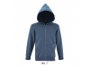 Sweatshirt com fecho e capuz STONE KIDS