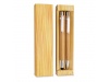 SET Esferogrfica + lapiseira BAMBU ELASTIC